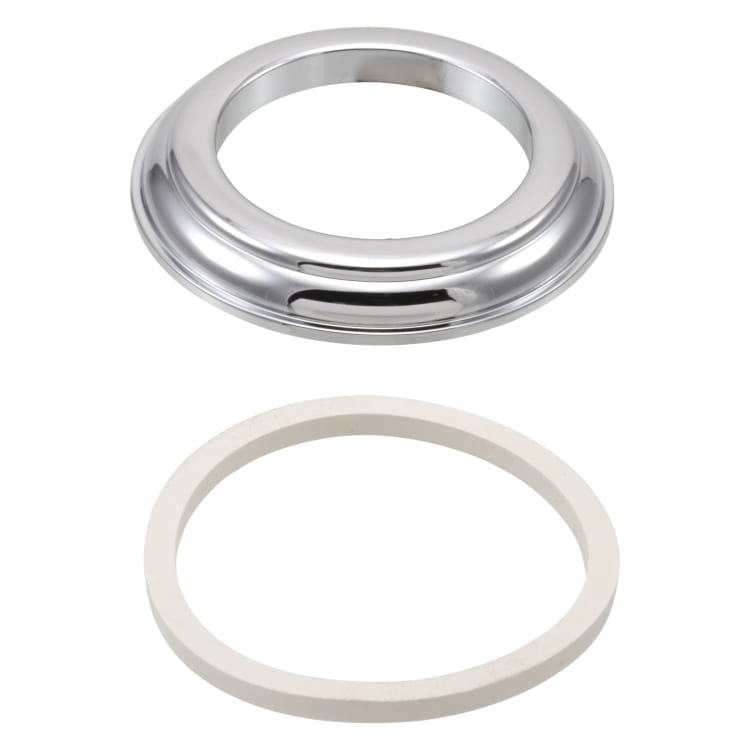 Brizo® RP23611 Base With Gasket, Polished Chrome, Domestic