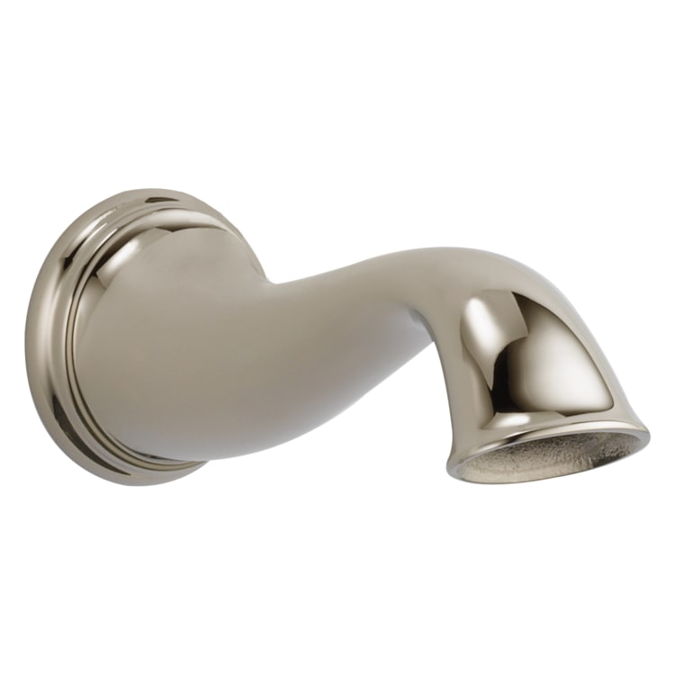 Brizo® RP37762PN Providence Belle Non-Diverter Tub Spout, Brass, Polished Nickel, Import