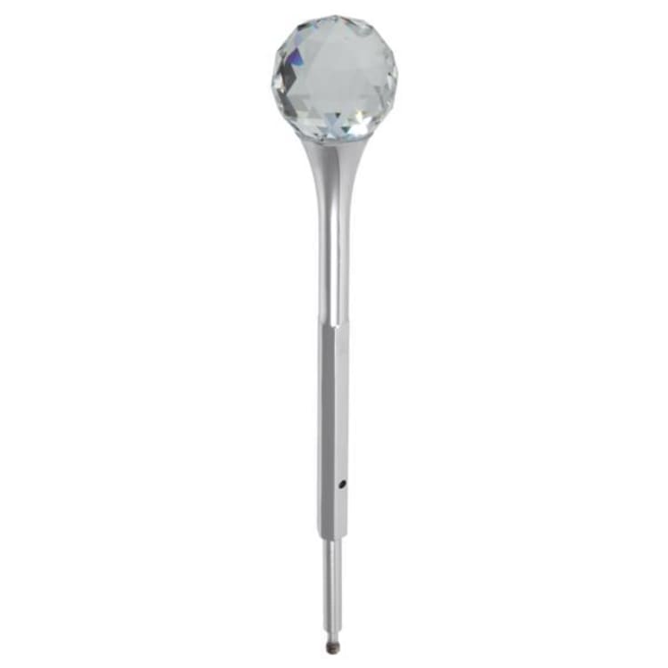 Brizo® RP47958PC Swarovski® RSVP® Crystal Finial® Faucet Handle, For Use With Widespread/Bidet Faucet, Polished Chrome, Import