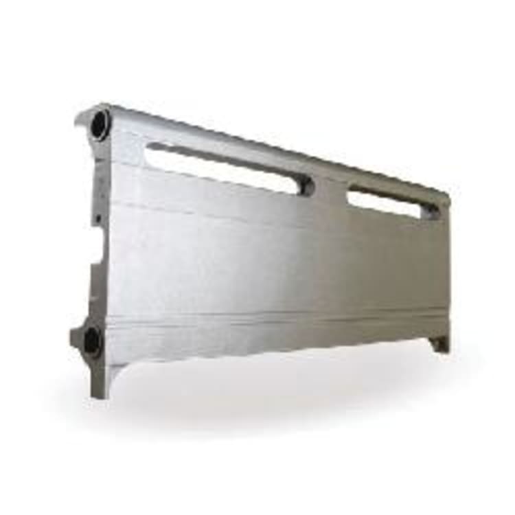 Burnham® Baseray® 9A2C 9A Complete Baseboard Assembly, 2 ft L, 510/480 Btu/hr at 180 Deg, Cast Iron