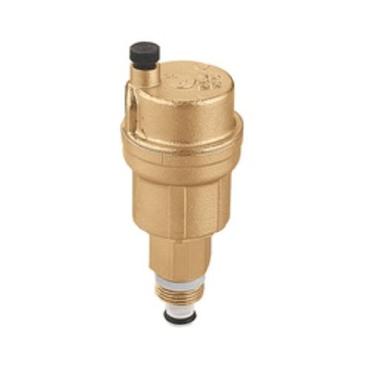 Caleffi 502710A Automatic Air Vent, 1/8 in, MNPT, 150 psi, 240 deg F, Brass