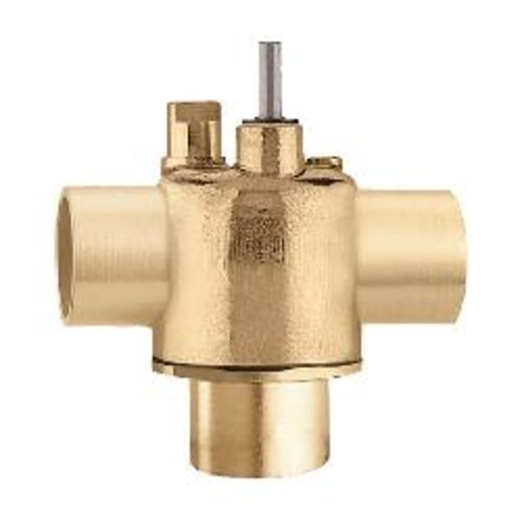 Caleffi Z-one™ Z300637 3-Way Valve Body, 1 in, C, 300 psi, 7.5 Cv