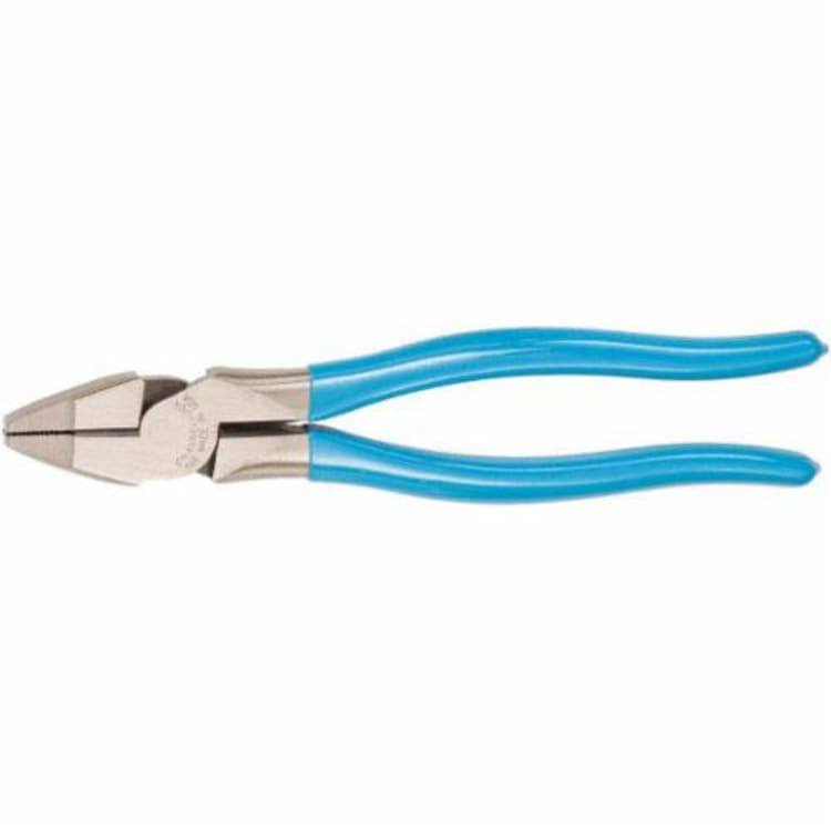 Channellock® 368 Lineman's Plier, 1.41 in L x 1.12 in W x 0.55 in THK, Crosshatch Pattern, C1080 High Carbon Steel, 8.38 in L