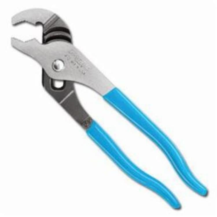 Channellock® PermaLock® 412-BULK Tongue and Groove Plier, 0.94 in, 0.81 in L x 0.47 in THK V-Shape 1080 High Carbon Steel Jaw, Serrated Jaw Surface, 6-1/2 in OAL