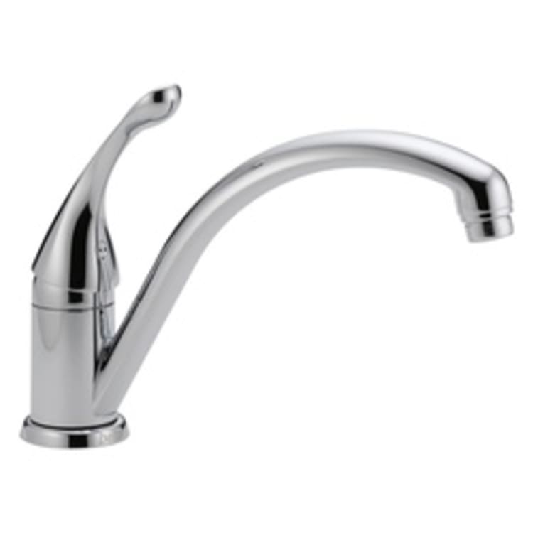 DELTA® 141-DST Collins™ Kitchen Faucet, 1.8 gpm, 1 Handle, Chrome Plated, Domestic