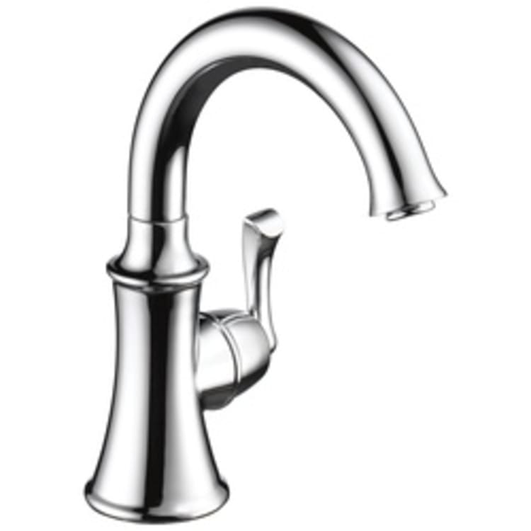 DELTA® 1914-DST Traditional Beverage Faucet, 1.5 gpm, 1 Handle, Chrome Plated, Domestic