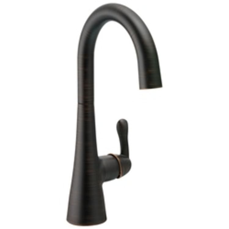 DELTA® 1953LF-RB Addison™ Bar/Prep Faucet, 1.5 gpm, Venetian Bronze, 1 Handles, Domestic