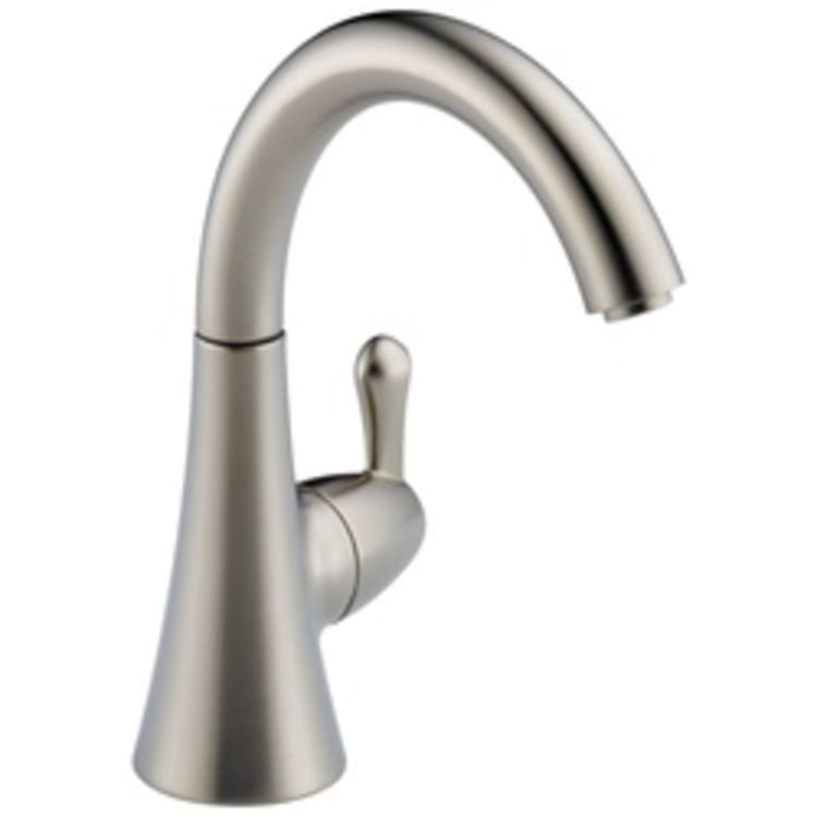 DELTA® 1977-SS-DST Traditional® Beverage Faucet, 1.5 gpm, 1 Handle, Brilliance® Stainless Steel, Domestic