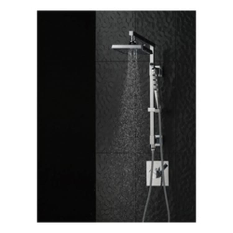 DELTA® 58410 Emerge™ Angular Shower Column, 15 in L Shower Arm, Wall Installation, Import