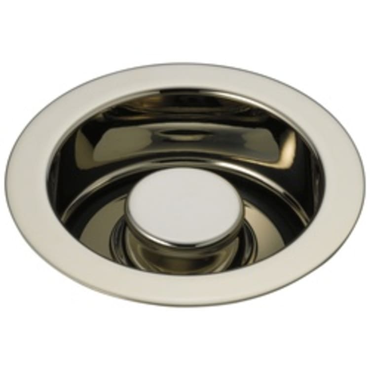 DELTA® 72030-PN Disposal and Flange Stopper, For Use With Kitchen Sink, Brass, Brilliance® Polished Nickel, Import