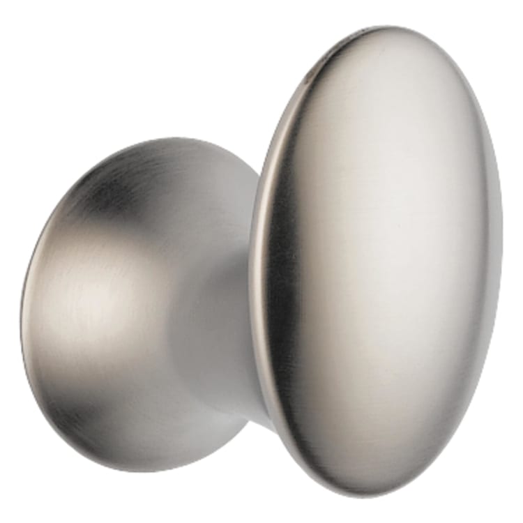 DELTA® 73835-SS Lahara® Robe Hook, 2 in OAW x 2-3/8 in OAD x 2-7/8 in OAH, Brass, Import