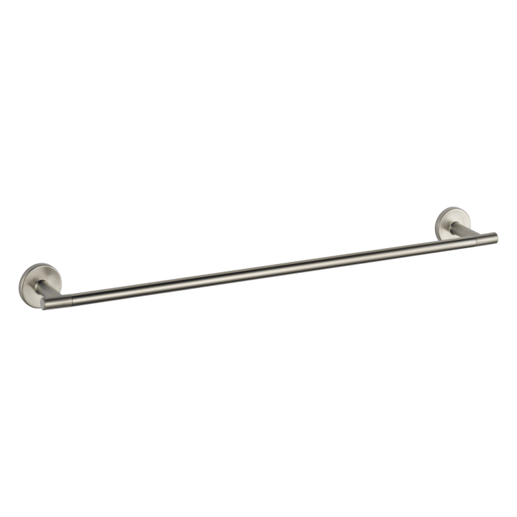 DELTA® 759240-SS Trinsic® Towel Bar, 24 in L Bar, 3-5/16 in OAD x 1-1/8 in OAH, Stainless Steel, Import