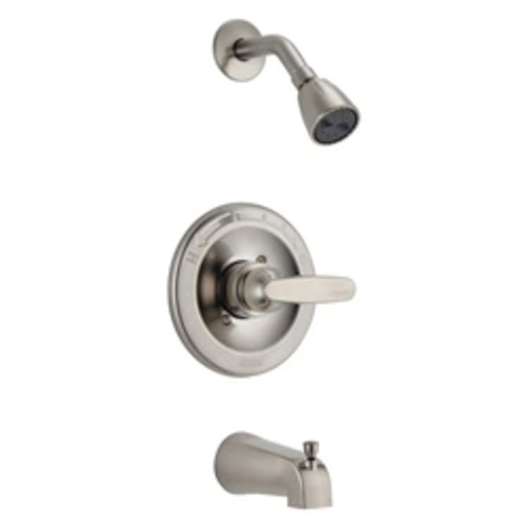 DELTA® BT13410-SS Monitor® 13 Tub and Shower Trim, 1.75 gpm Shower, Hand Shower Yes/No: No, Stainless Steel