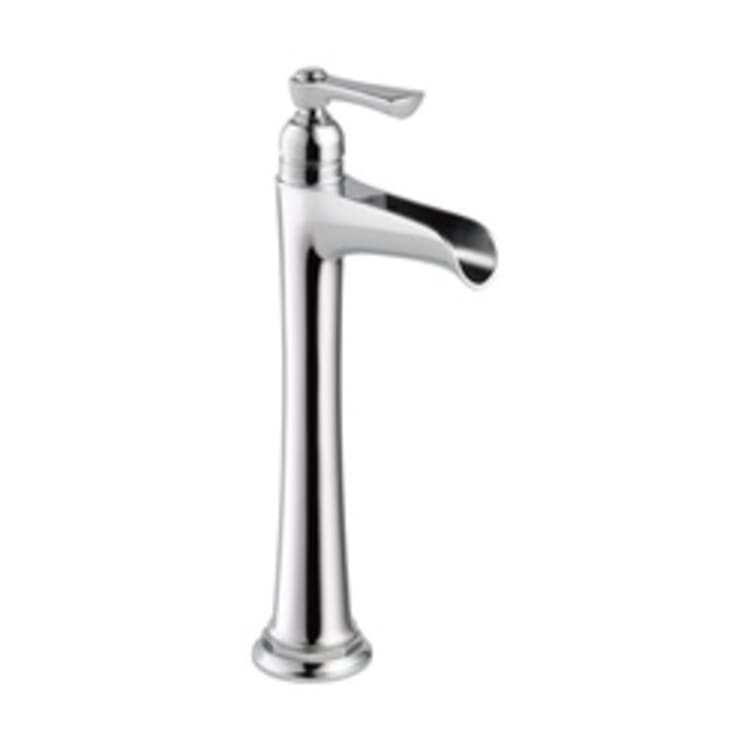 Brizo® 65461LF-PC-ECO Rook™ Vessel Lavatory Faucet Without Drain, 1.2 gpm, 10-1/4 in H Spout, 1 Handle, Chrome Plated, Import, Commercial