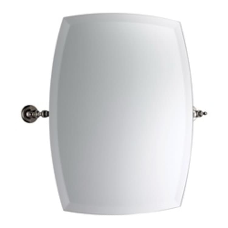 Brizo® 698085-PN Charlotte® Wall Mirror, Rectangular, 20 in W, Polished Nickel, Import