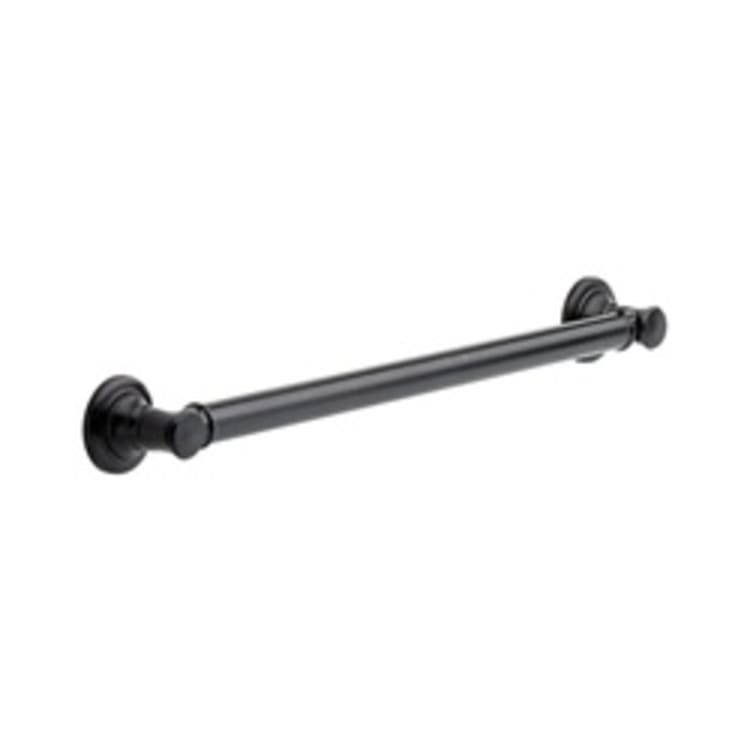 DELTA® 41624-RB Traditional Decorative Grab Bar, 24 in L x 3 in W x 3 in H, Brass, Venetian Bronze, Import