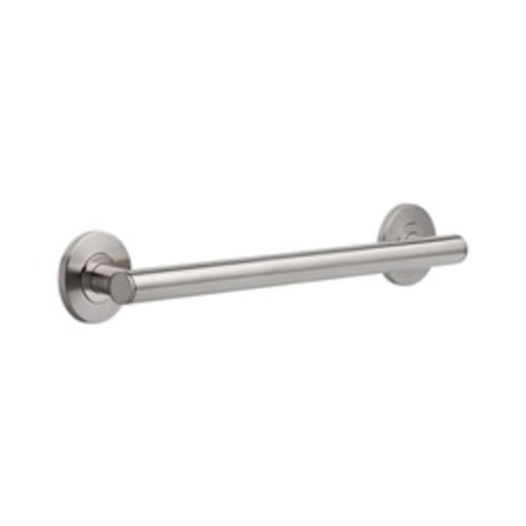 DELTA® 41818-SS Contemporary Decorative Grab Bar, 18 in L x 2-3/4 in W x 3-1/2 in H, Stainless Steel, Import