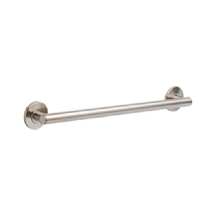 DELTA® 41824-SS Contemporary Decorative Grab Bar, 24 in L x 2-3/4 in W x 3-1/2 in H, Brass, Stainless Steel, Import