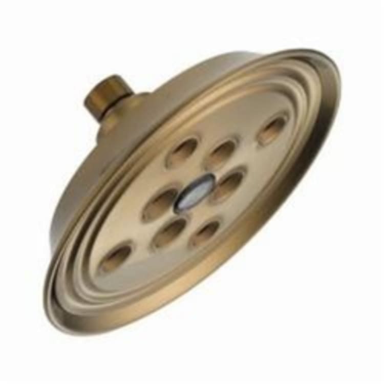 Brizo® 87305-BZ Raincan Shower Head, Baliza®, 2 gpm, 1 Sprays, Wall Mount, 7-1/8 x 2-3/16 in Head, Import
