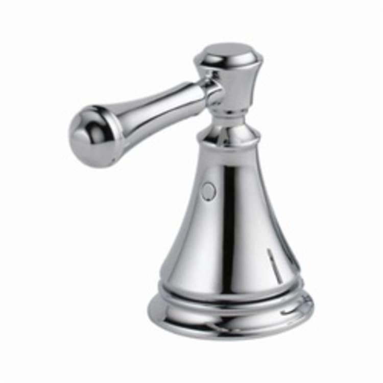 DELTA® H297 Cassidy™ Lever Handle, For Use With Model 3597LF-MPU-LHP Widespread Lavatory Faucet, Metal, Chrome Plated