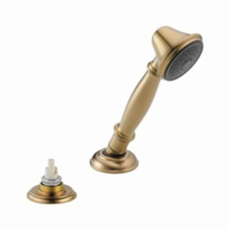DELTA® RP33791-CZLHP Victorian® Roman Tub Hand Shower Without Handle, (1) Shower Head, 2 gpm, 69 in L Hose, 1/2-14 NPSM, Champagne Bronze