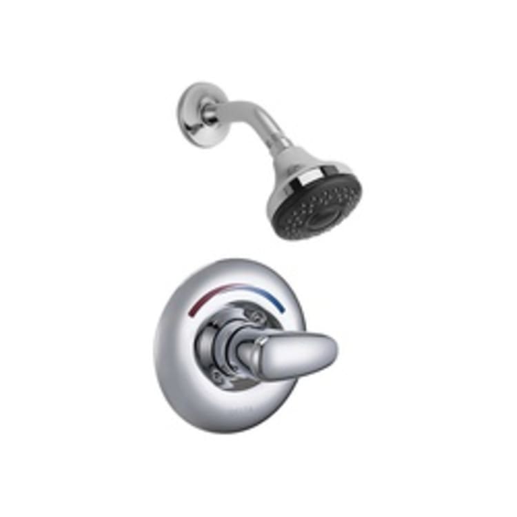 DELTA® T13H132 Universal Shower Valve Only, 1.5 gpm Shower, Hand Shower Yes/No: No, Polished Chrome