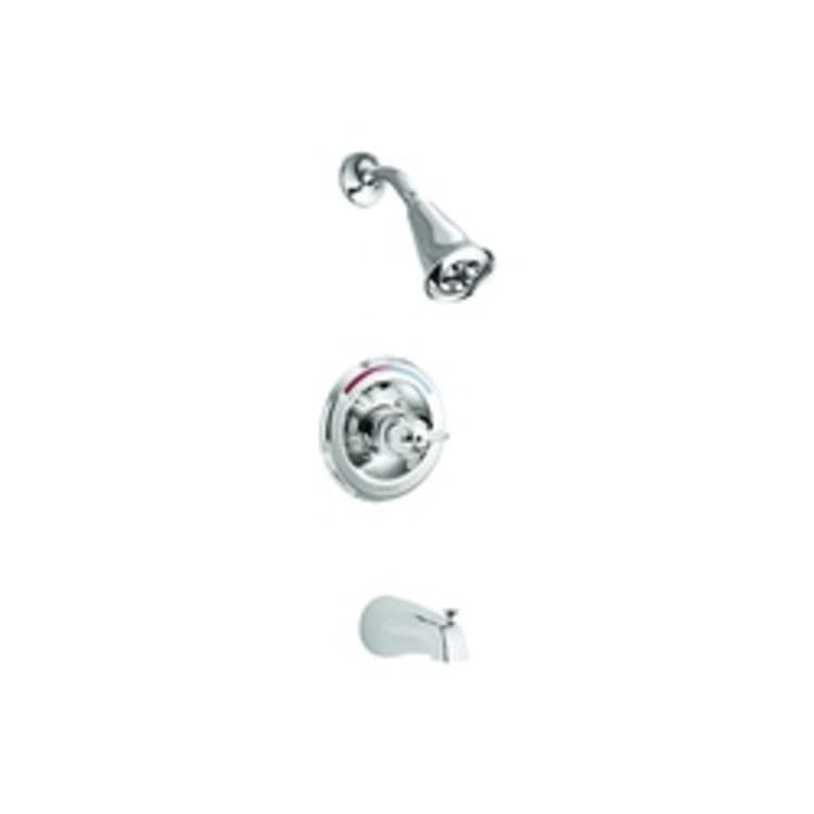 DELTA® T13H283 Monitor® 13 Universal Tub and Shower Trim, 1.5 gpm Shower, Hand Shower Yes/No: No, Chrome Plated