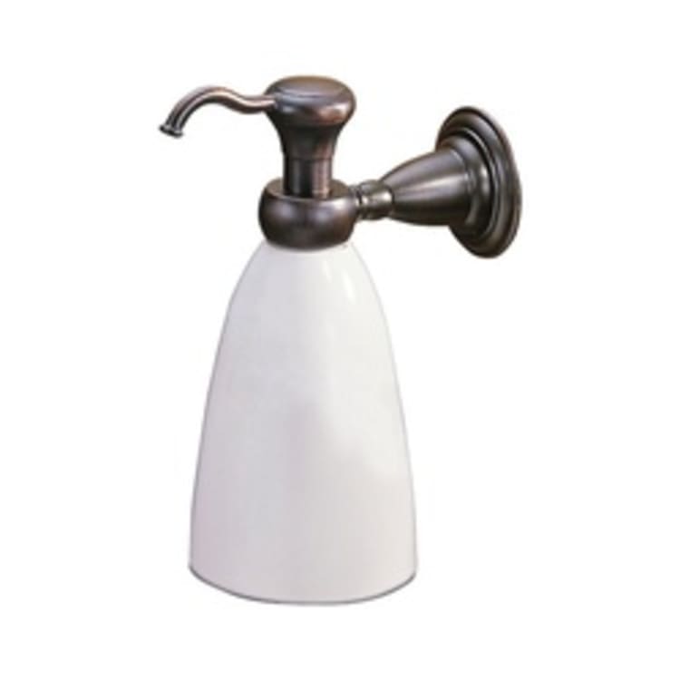 DELTA® 75055-RB Victorian® Soap/Lotion Dispenser, Wall Mount, Plastic, Venetian Bronze