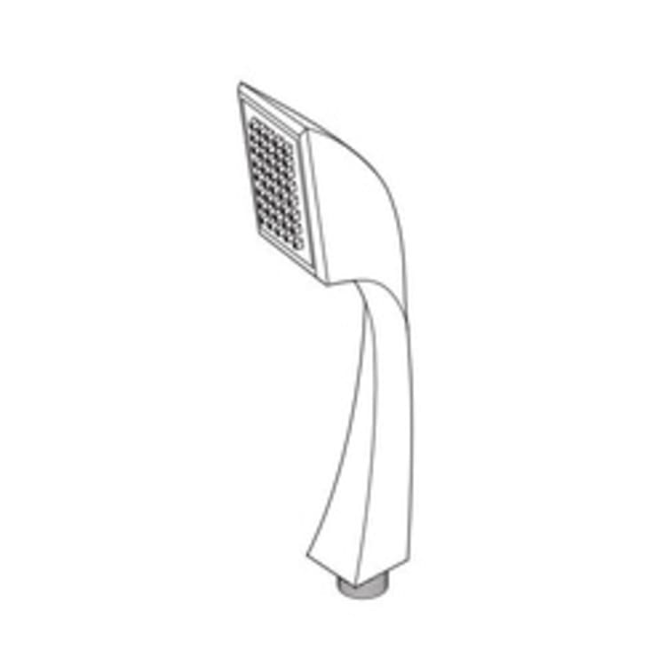 DELTA® RP62451BN Virage® Hand Held Shower, 1 Shower Head, 2 gpm Flow Rate, 1/2-14 NPSM Connection, Brilliance® Brushed Nickel, Import