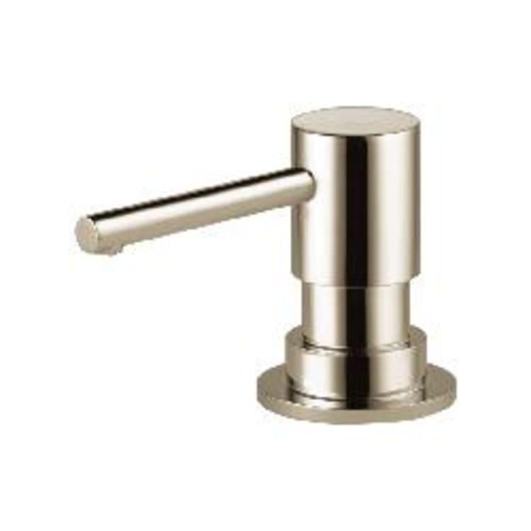 Brizo® RP79275PN Solna® Soap/Lotion Dispenser, Polished Nickel, 15 oz Capacity, Deck Mount, Import