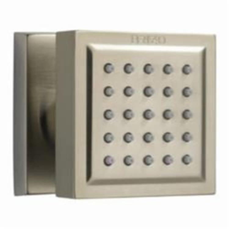 Brizo® 84121-BN Touch-Clean® Adjustable Square Body Spray, (1) Full Spray, 2 gpm Maximum, Surface Mount, Import