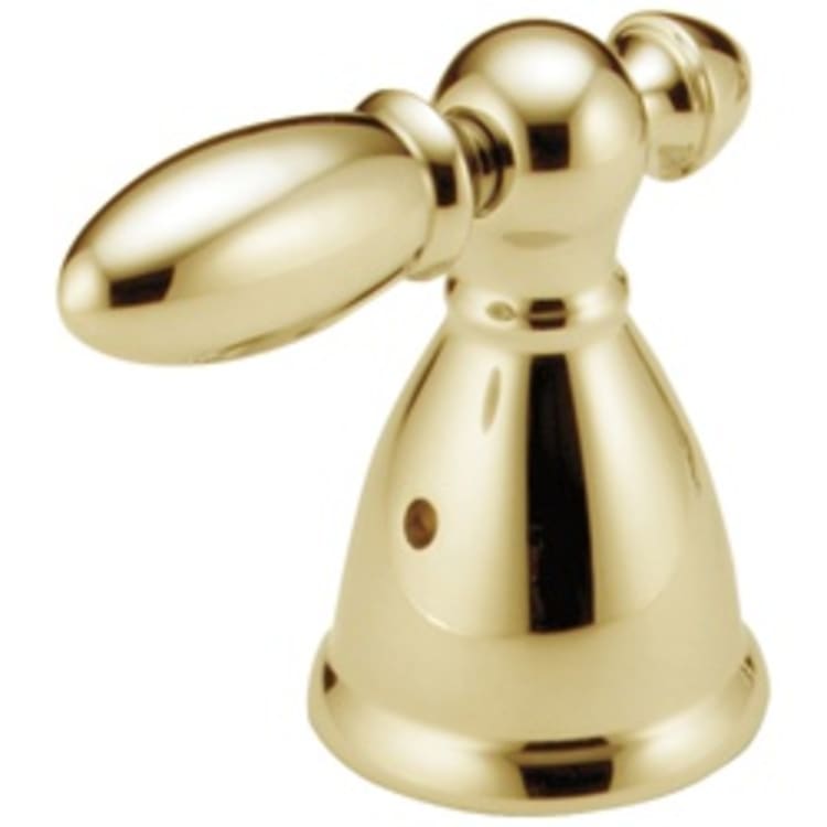 DELTA® H616PB Victorian® Lever Handle, For Use With 2755-PBLHP Roman Tub, Metal, Polished Brass, Domestic