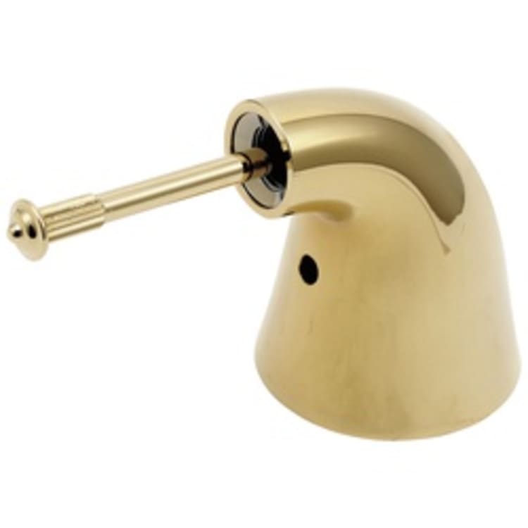DELTA® H64PB Lever Handle, For Use With Roman Tub Faucet, Metal, Polished Brass