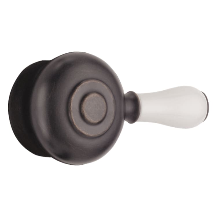 DELTA® H777RB Lever Handle, For Use With Series 13/14 Tub and Shower Faucet, Porcelain, Venetian Bronze, Domestic