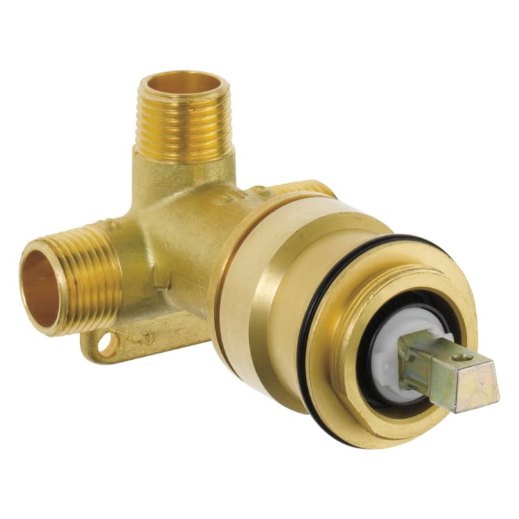 DELTA® R3510-WL Rough-In Valve, 1/2 in Inlet, Forged Brass Body, Import