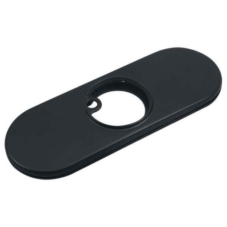 DELTA® RP100091BL Modern/Contemporary Escutcheon, For Use With Trinsic® Single Handle Bathroom Faucet, Zinc, Matte Black, Import