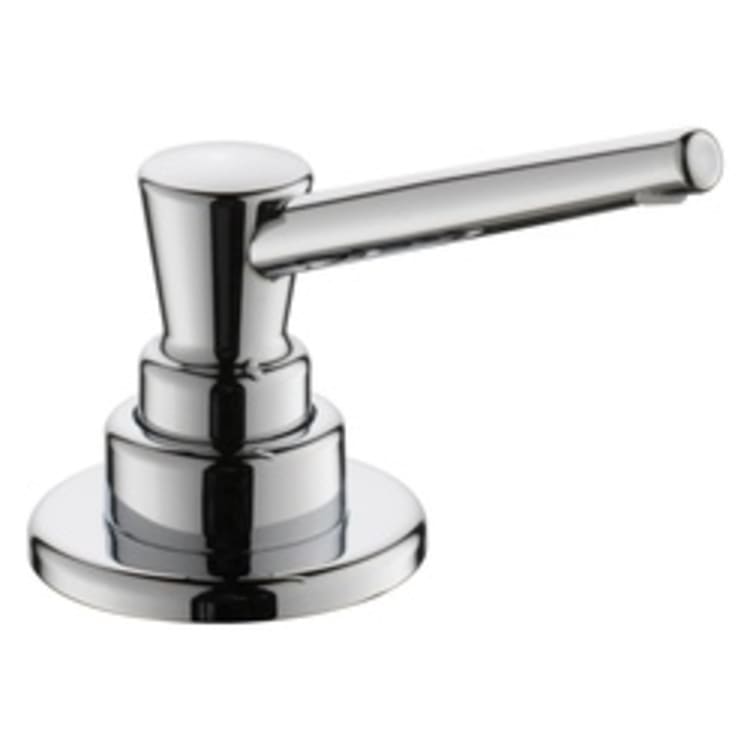 DELTA® RP1001 Classic Soap/Lotion Dispenser, Chrome Plated, 13 oz Bottle, Deck Mount, Brass, Domestic