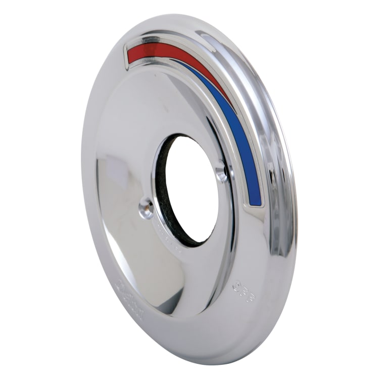 DELTA® RP21630 Escutcheon, For Use With 1-Handle Pressure Balance Tub and Shower, 7-1/2 in L x 8 in H x 3-1/2 in W, Polished Chrome, Domestic, Commercial