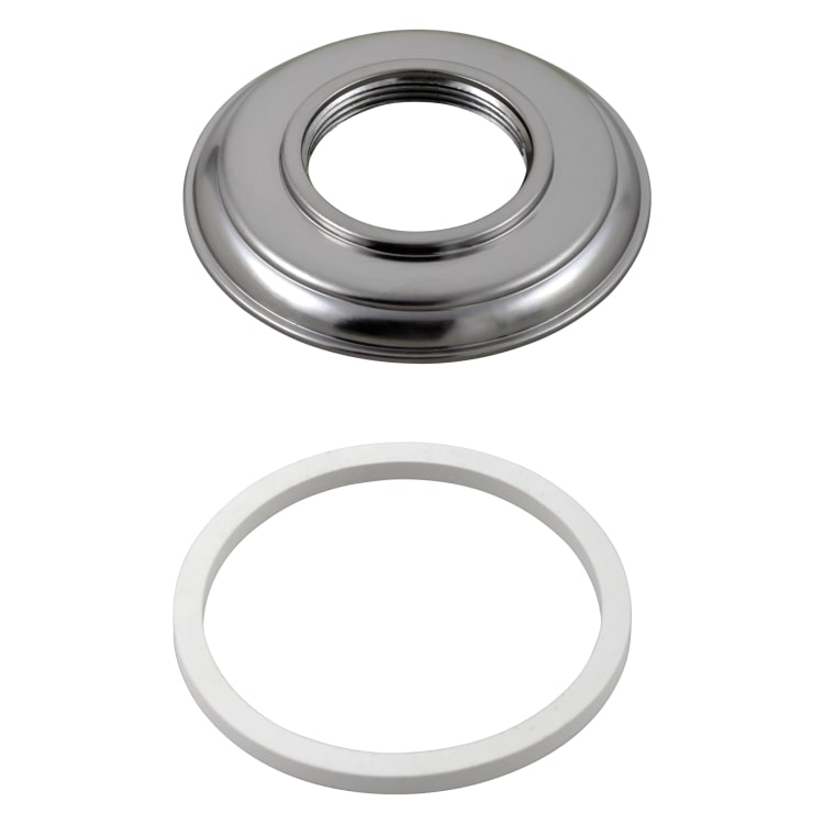 DELTA® RP23094SS Handle Base With Gasket, For Use With 37984 Series 2-Handle Roman Tub, Metal, Brilliance® Stainless Steel, Domestic