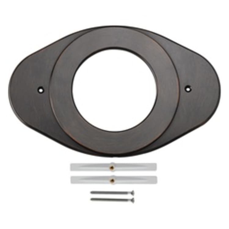 DELTA® RP29827RB Replacement Shower Renovation Cover Plate, 5-1/8 in, 13 in L x 8-1/8 in H, Brass, Venetian Bronze, Import, Residential