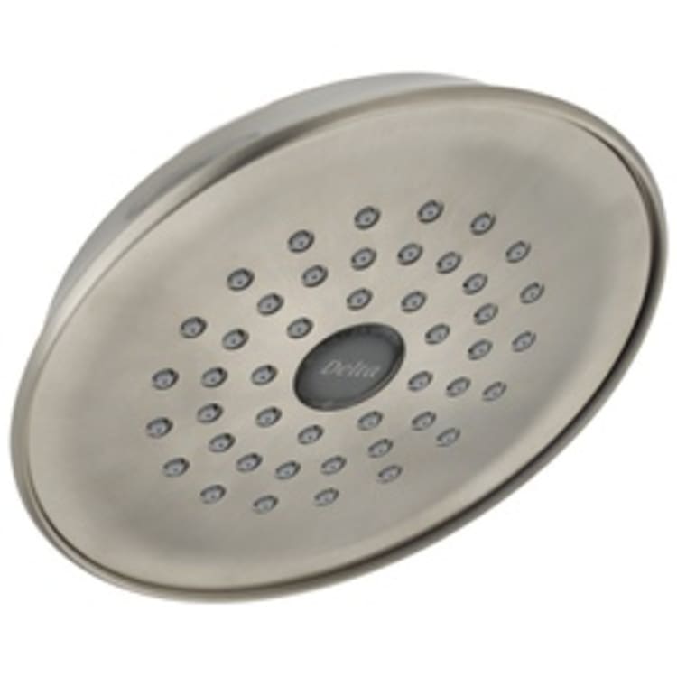 DELTA® RP42578SS Lahara® Universal Raincan Shower Head, 2.5 gpm, 1 Spray, 5-7/8 x 2-1/2 in Head, Domestic