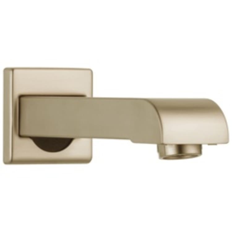 DELTA® RP48333CZ Arzo® Non-Diverter Tub Spout, For Use With Monitor® 14 Series T14086 Valve, Metal, Champagne Bronze, Import