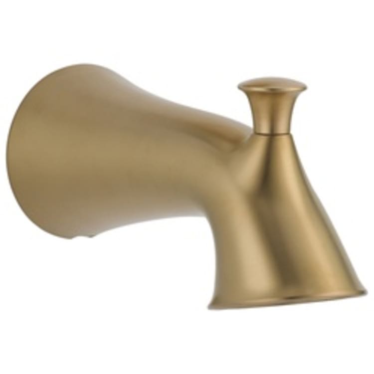 DELTA® RP51303CZ Pull-Up Diverter Tub Spout, 6-3/4 in L x 2-3/4 in H, For Use With Lahara® Tub and Shower Faucet, Champagne Bronze