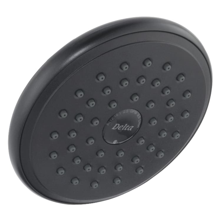 DELTA® RP51305RB Universal Raincan Shower Head, 2.5 gpm, 1 Sprays, Wall Mount, 2-5/8 x 5-1/8 in Head, Import