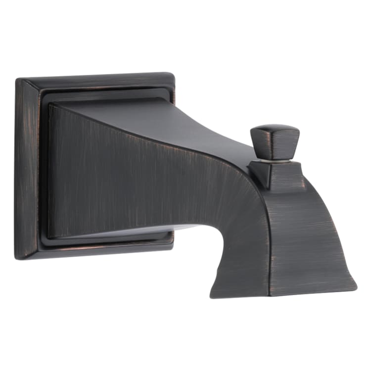 DELTA® RP52148RB Dryden™ Pull-Up Diverter Tub Spout, 6-1/4 in L x 3-1/2 in H, For Use With Tub and Shower Faucet, Venetian Bronze, Import