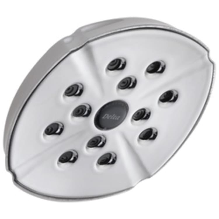 DELTA® RP61265 Universal Raincan Shower Head, Addison™, 2 gpm, 1 Sprays, Wall Mount, 6 x 2-5/8 in Head, Domestic