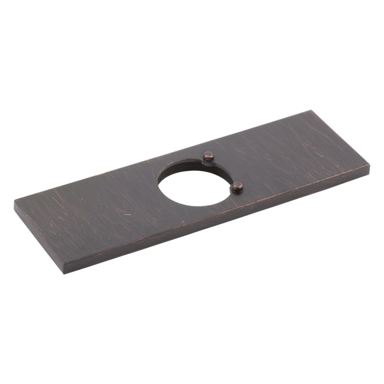 DELTA® RP63970RB Vero® Escutcheon, For Use With 1-Handle Centerset Lavatory Faucet, Venetian Bronze, Import