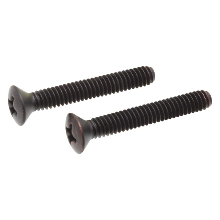DELTA® RP6404RB Overflow Plate Screw, For Use With All Delta Bath Waste Assemblies, Metal, Domestic