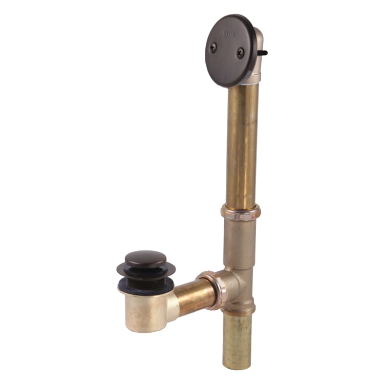 DELTA® RP693RB Bath Waste Assembly With Toe Operated Drain, Venetian Bronze, Domestic