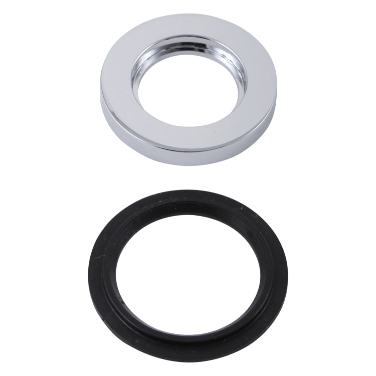 DELTA® RP73166BL Trinsic® Handle Base and Gasket, For Use With Compel® 3561-MPU-DST 2-Handle Widespread Lavatory Faucet, Matte Black, Import